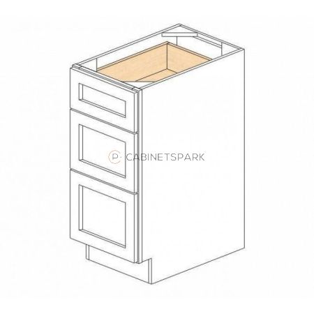 Forevermark AB-SVB1521-34-1/2" Bathroom Cabinet Vanity Drawer Pack | Lait Grey Shaker