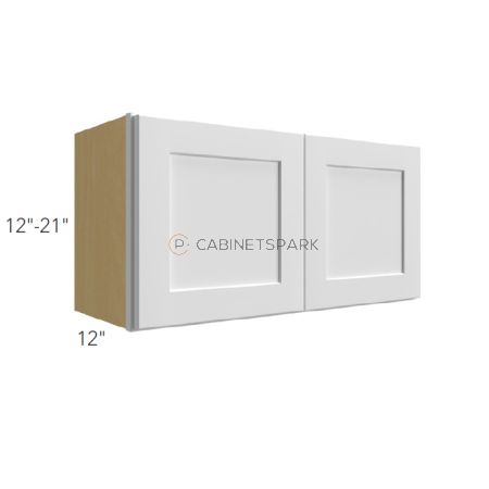 Fabuwood GN-W3612 Double Door Wall Cabinet | Galaxy Nickel
