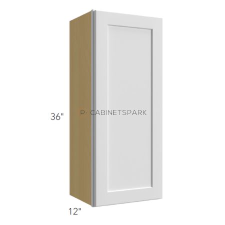 Fabuwood ID-W1236 Single Door Wall Cabinet | Imperio Dove