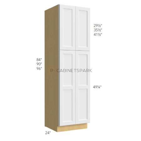 Fabuwood GN-TP242484 Wall Pantry Cabinet | Galaxy Nickel