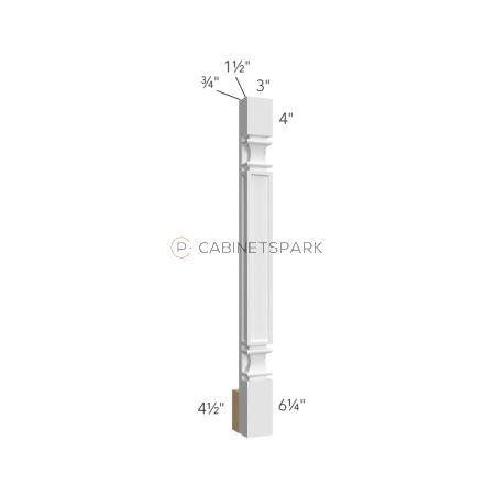 Fabuwood FD-PP-TP84 Tall Plain Pilaster | Fusion Dove