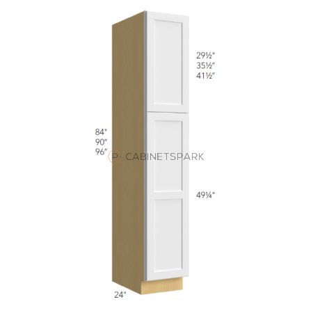 Fabuwood OC-TP152484 Wall Pantry Cabinet | Onyx Cobblestone