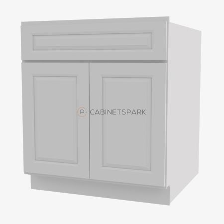Forevermark GW-B36B Double Door Base Cabinet | Gramercy White