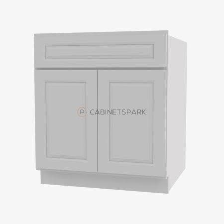 Forevermark GW-SB27B Sink Base Cabinet | Gramercy White