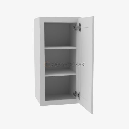 Forevermark GW-W0942 Single Door Wall Cabinet | Gramercy White