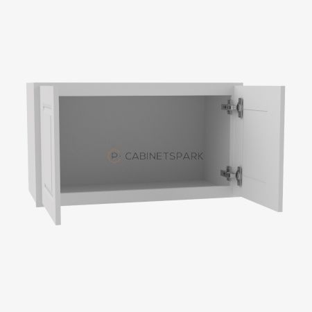 Forevermark GW-W3024BDouble Door Wall Cabinet | Gramercy White