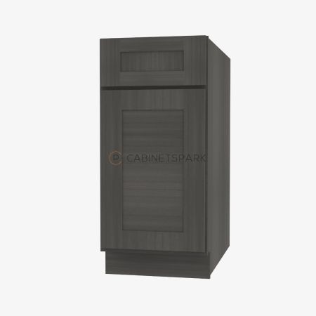 Forevermark AG-B21 Single Door Base Cabinet | Greystone Shaker