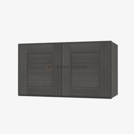 Forevermark AG-W2424B Double Door Wall Cabinet | Greystone Shaker