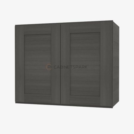 Forevermark AG-W2736B Double Door Wall Cabinet | Greystone Shaker