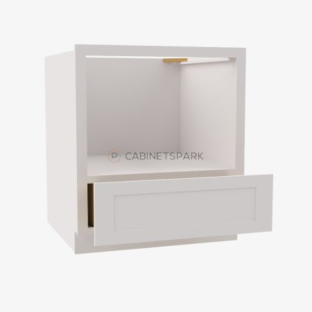 Forevermark AW-B30MW Microwave Base Cabinet | Ice White Shaker