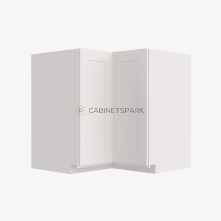 Forevermark AW-LS3612S (EZR3612) EZ Reach Lazy Susan Base Corner Cabinet | Ice White Shaker