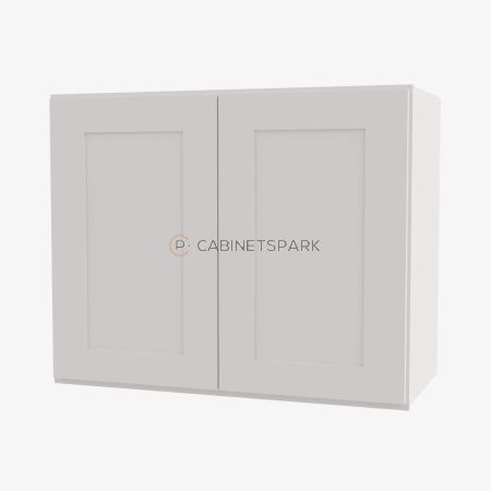 Forevermark AW-W2430B Double Door Wall Cabinet | Ice White Shaker