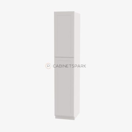 Forevermark AW-WP1890 Tall Wall Pantry Cabinet | Ice White Shaker