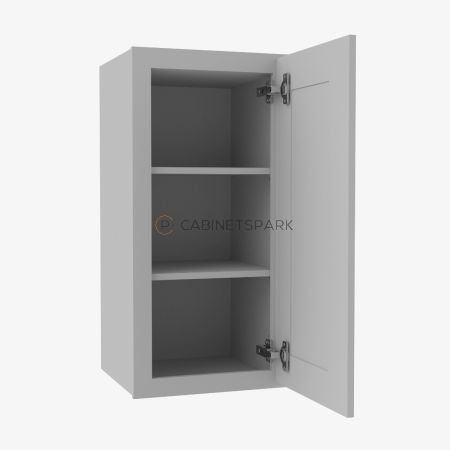 Forevermark AB-W0942 Single Door Wall Cabinet | Lait Grey Shaker