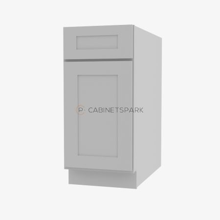 Forevermark AB-B12 Single Door Base Cabinet | Lait Grey Shaker