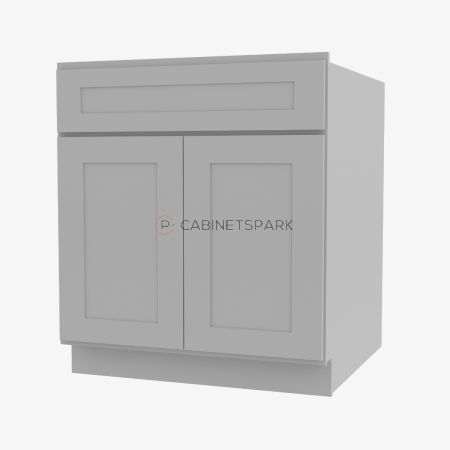 Forevermark AB-B36B Double Door Base Cabinet | Lait Grey Shaker