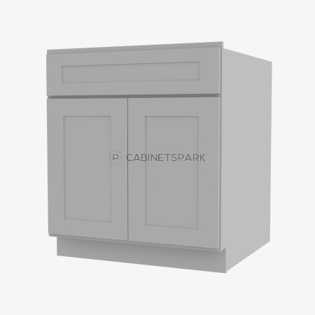 Forevermark AB-SB27B Sink Base Cabinet | Lait Grey Shaker