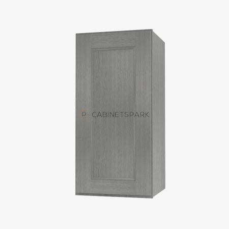 Forevermark TG-W0936 Single Door Wall Cabinet | Midtown Grey