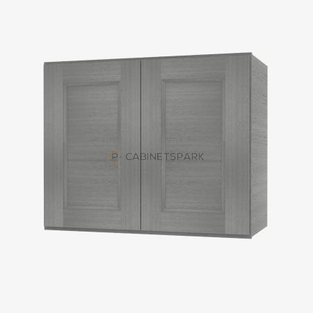 Forevermark TG-W2430B Double Door Wall Cabinet | Midtown Grey