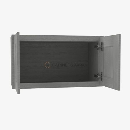 Forevermark TG-W3312B Double Door Wall Cabinet | Midtown Grey