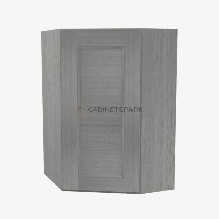 Forevermark TG-WDC273615 Wall Diagonal Corner Cabinet | Midtown Grey