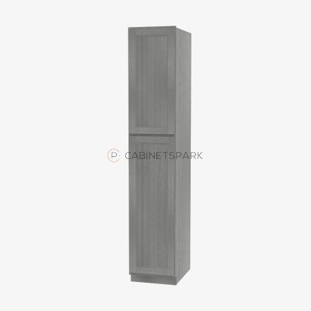 Forevermark TG-WP1584 Tall Wall Pantry Cabinet | Midtown Grey