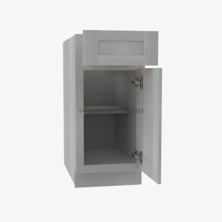 Forevermark AN-B09 Single Door Base Cabinet | Nova Light Grey Shaker