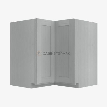 Forevermark AN-LS3612S (EZR3612) EZ Reach Lazy Susan Base Corner Cabinet | Nova Light Grey Shaker