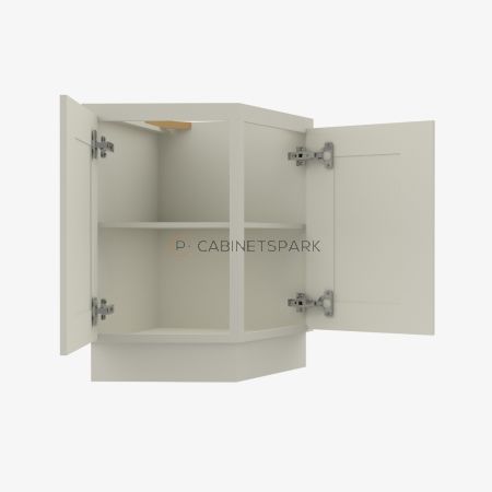 Forevermark SL-AB24 Angle Base Cabinet | Signature Pearl