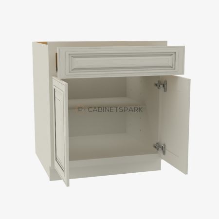 Forevermark SL-B33B Double Door Base Cabinet | Signature Pearl