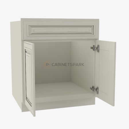 Forevermark SL-SB27B Sink Base Cabinet | Signature Pearl