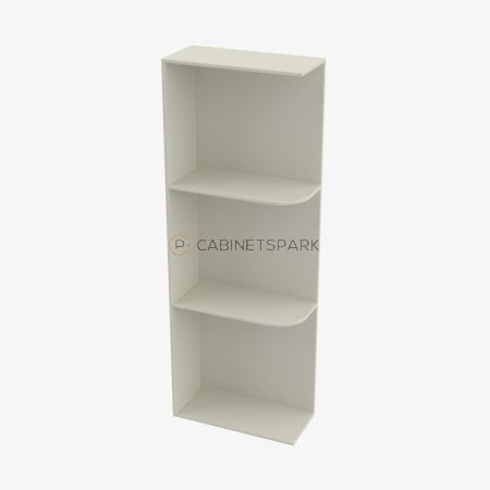 Forevermark SL-WES530 Wall End Shelf with Open Shelves | Signature Pearl