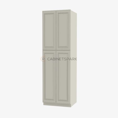 Forevermark SL-WP2484B Tall Wall Pantry Double Door Cabinet | Signature Pearl