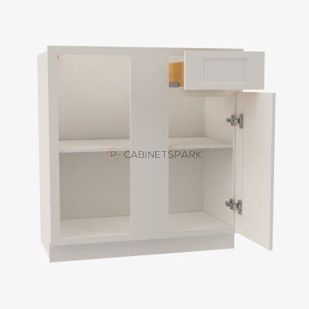 Forevermark TQ-BBLC45/48-42"W Base Blind Corner Cabinet | Townplace Crema