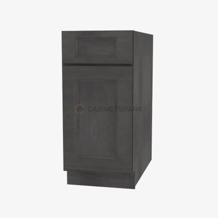 Forevermark TS-B18 Single Door Base Cabinet | Townsquare Grey