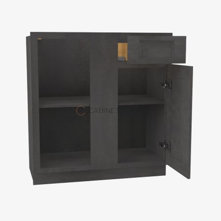 Forevermark TS-BBLC45/48-42"W Base Blind Corner Cabinet| Townsquare Grey