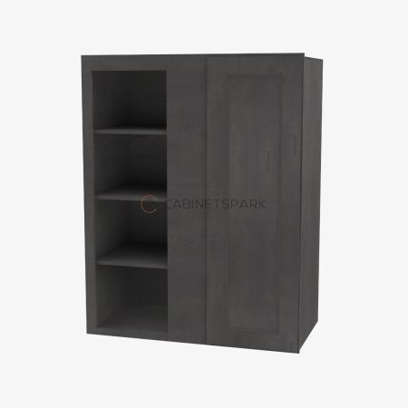 Forevermark TS-WBLC30/33-3042 Wall Blind Corner Cabinet | Townsquare Grey