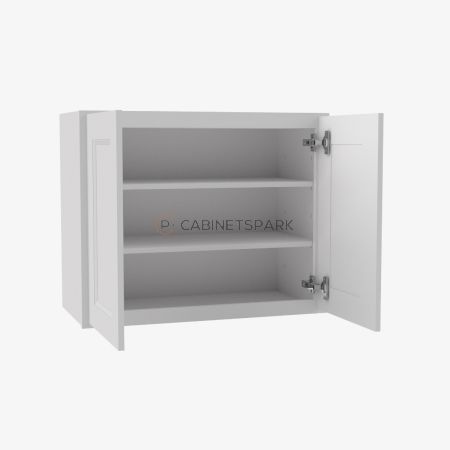 Forevermark TW-W3030B Double Door Wall Cabinet | Uptown White