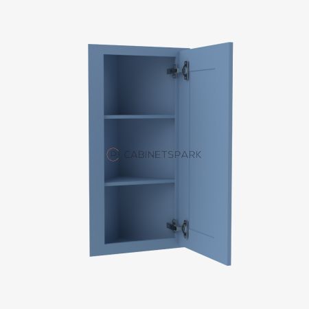 Forevermark AX-AW36 Wall Angle Corner Cabinet | Xterra Blue Shaker