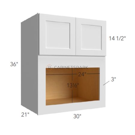 Fabuwood GN-MC303621 Microwave Wall Cabinet | Galaxy Nickel